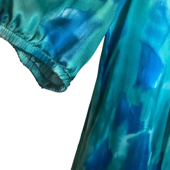 Rebecca Moses 100% Silk Dress Size M - Picture 4 of 8